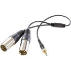 Saramonic Output Cable 3.5mm-Dual XLR for UwMic9