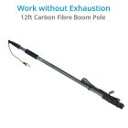 Proaim 12ft Carbon Fiber Boom, 20ft Long XLR Cable