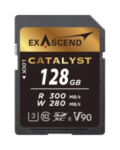 Exascend  SD card 128GB Catalyst R300 W280 MB/s UHS-IIC10V90 