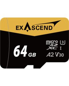 Exascend  MicroSD  64GB  Catalyst R175 W150 MB/s UHS-IC10V30  