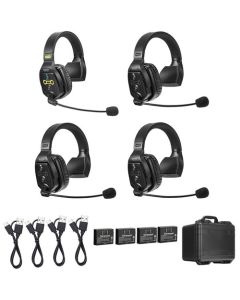 Saramonic WiTalk WT4S Single-Ear Headset system for 4-person