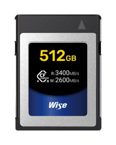 Wise CFexpress 512GB 4.0 Type B Memory Card