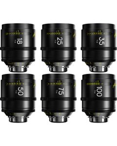 DZOFILM Arles Prime 18/25/35/50/75/100mm (PL_Black_Case_6pcs_Imperial)