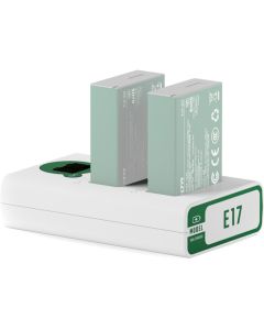 Tilta Battery Charger for LP-E17 (2 Channel) - Forest Green