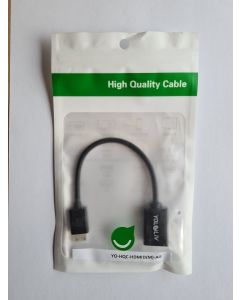 Yololiv HDMI Cable Adapter - Mini HDMI (M) na Full HDMI (F)