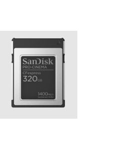 Sandisk CFexpress 320GB Pro-Cinema 1700MB/s R, 1500MB/s W