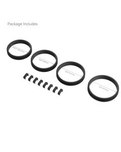 SmallRig 62.5-64.5mm / 66-68mm / 69-71mm / 72-74mm Seamless Focus Gear Ring Kit