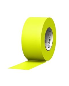 ProTapes Pro Gaff 48mm x 45m Cloth Tape Fluorescent Yellow