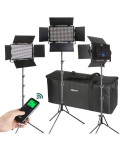 Viltrox VL-40T LED Light 3pcs kit with light stand and Carrying bag