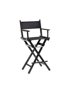 CONECARTS High Beech Director's Chair Black - Cotton Seat and Back