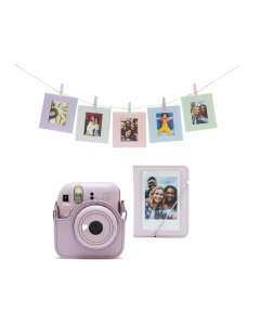 FUJIFILM instax mini 12 Accessory Kit Lilac Purple