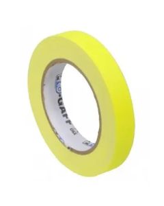 ProTapes Pro Gaff 19mm x 22.8m Cloth Tape Fluorescent Yellow