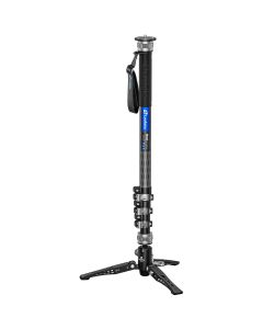 Leofoto MF-324CL+VD-04 Flip lock carbon fiber monopod