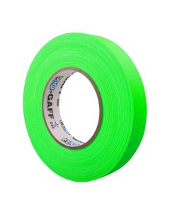 ProTapes Pro Gaff 24mm x 45m Cloth Tape Fluorescent Green