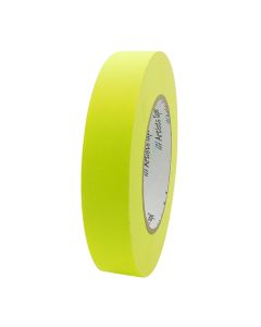 ProTapes Pro Console 24mm x 55m Paper Tape Fluorescent Yellow
