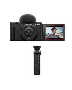 Sony ZV-1F Vlog Camera + GP-VPT3 Wireless Shooting Grip/Tripod