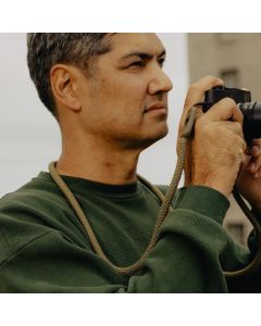 Peak Design Camera Strap Form Leather Long - Kelp