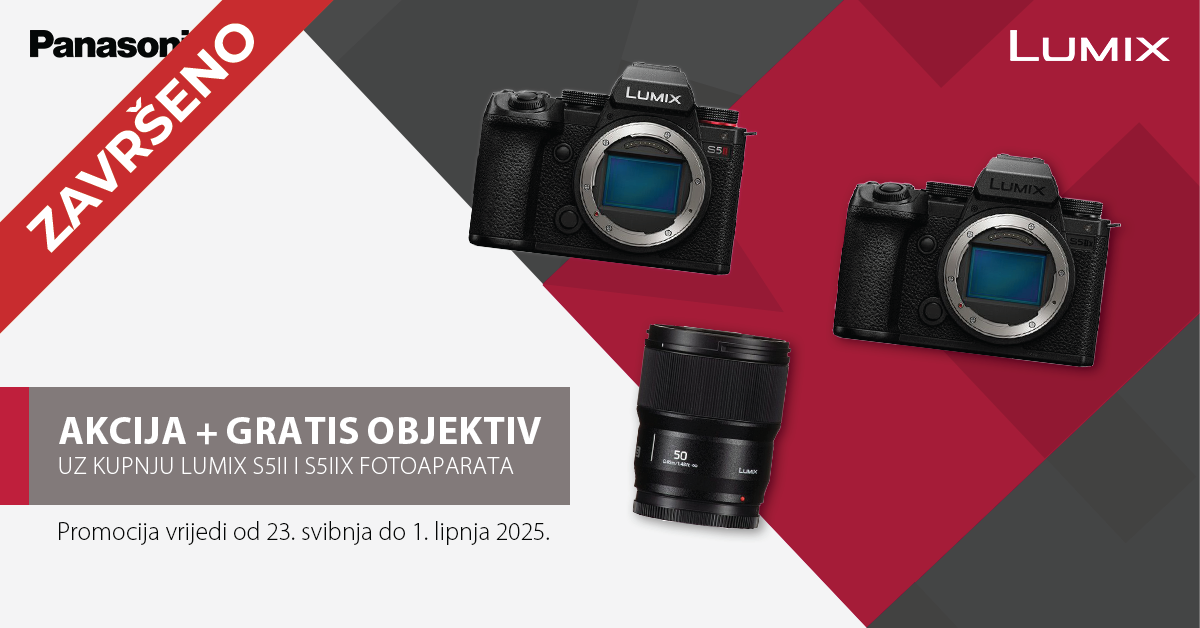 Panasonic Lumix S5II & S5IIX gratis Lens